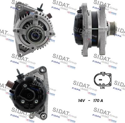 Sidat A12DE1335 - Alternator www.molydon.hr