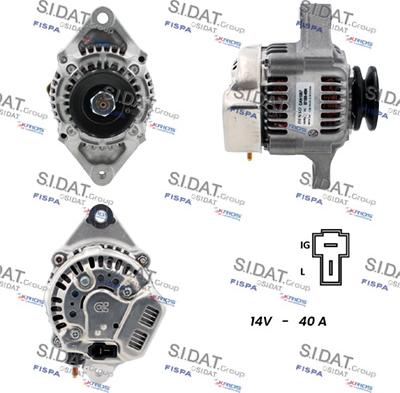 Sidat A12DE1224 - Alternator www.molydon.hr