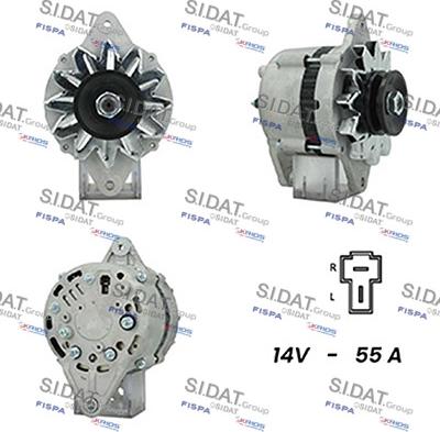 Sidat A12HT1123A2 - Alternator www.molydon.hr