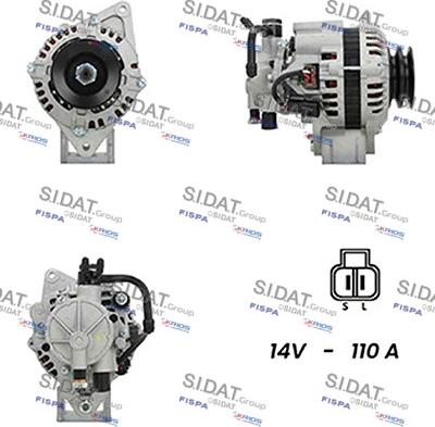 Sidat A12HY0167A2 - Alternator www.molydon.hr