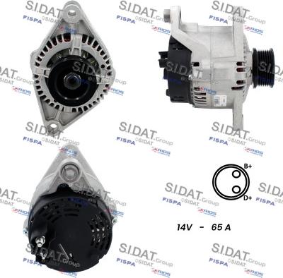 Sidat A12MA1191A2 - Alternator www.molydon.hr