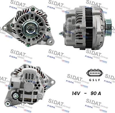 Sidat A12MH0413 - Alternator www.molydon.hr