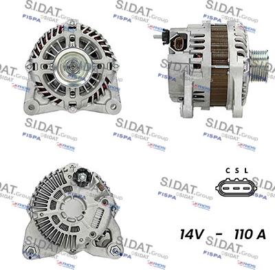 Sidat A12MH0693A2 - Alternator www.molydon.hr