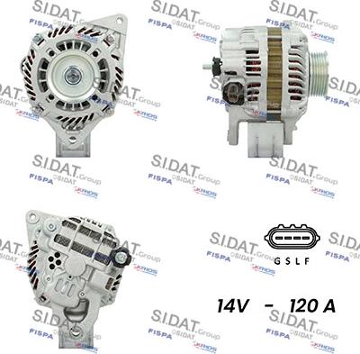 Sidat A12MH0674 - Alternator www.molydon.hr