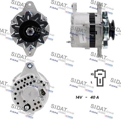 Sidat A12MH0707A2 - Alternator www.molydon.hr