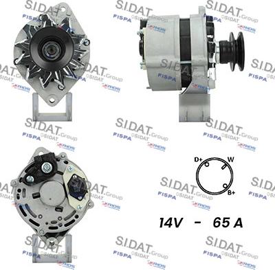 Sidat A12ML0395A2 - Alternator www.molydon.hr