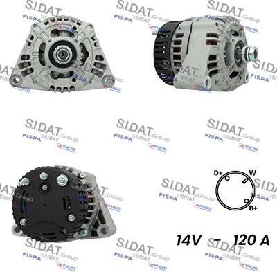 Sidat A12ML1002 - Alternator www.molydon.hr