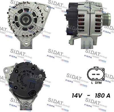 Sidat A12VA0406A2 - Alternator www.molydon.hr