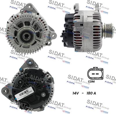 Sidat A12VA0503 - Alternator www.molydon.hr