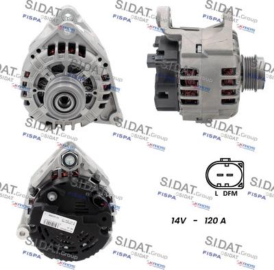 Sidat A12VA0502 - Alternator www.molydon.hr