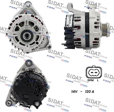 Sidat A12VA0645 - Alternator www.molydon.hr