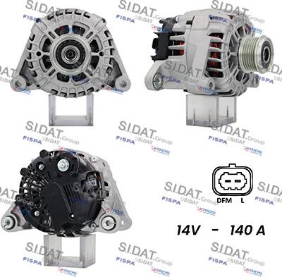 Sidat A12VA0647A2 - Alternator www.molydon.hr