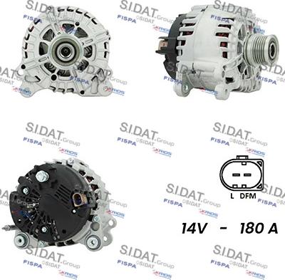 Sidat A12VA0098A2 - Alternator www.molydon.hr