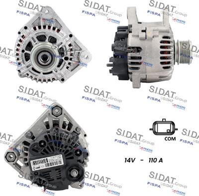 Sidat A12VA0057 - Alternator www.molydon.hr