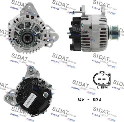 Sidat A12VA0850A2 - Alternator www.molydon.hr