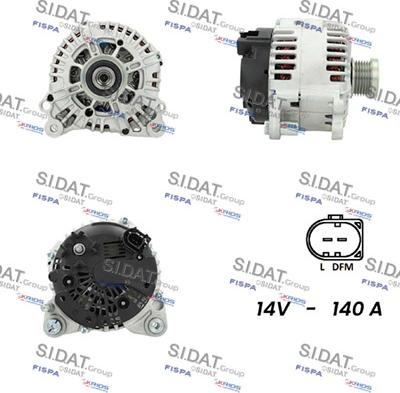 Sidat A12VA0255 - Alternator www.molydon.hr