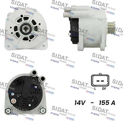 Sidat A12VA1006A2 - Alternator www.molydon.hr