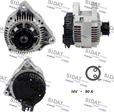 Sidat A12VA1132A2 - Alternator www.molydon.hr