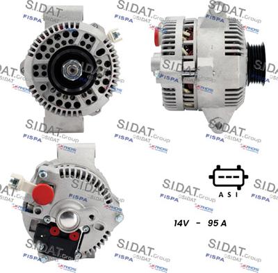 Sidat A12VS1274A2 - Alternator www.molydon.hr