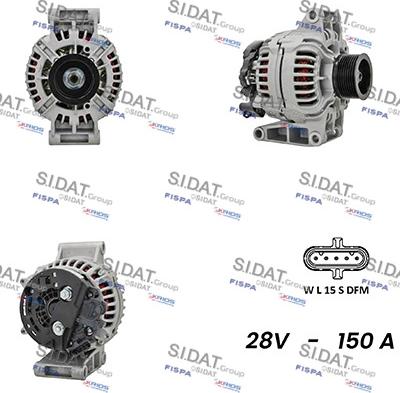 Sidat A24BH0055AS - Alternator www.molydon.hr