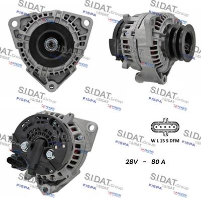 Sidat A24BH0052 - Alternator www.molydon.hr