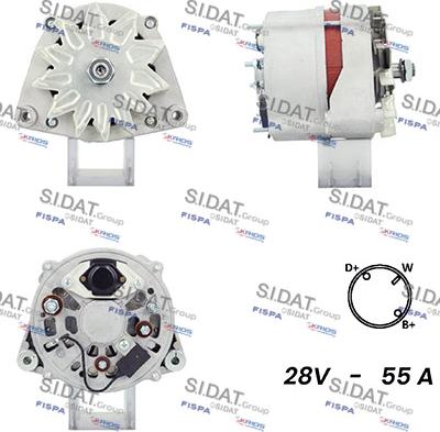 Sidat A24BH0029A2 - Alternator www.molydon.hr