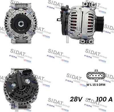 Sidat A24BH0107AS - Alternator www.molydon.hr