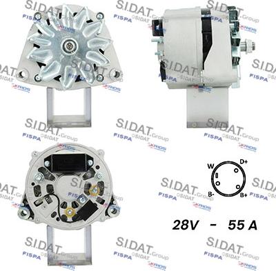 Sidat A24BH0116A2 - Alternator www.molydon.hr