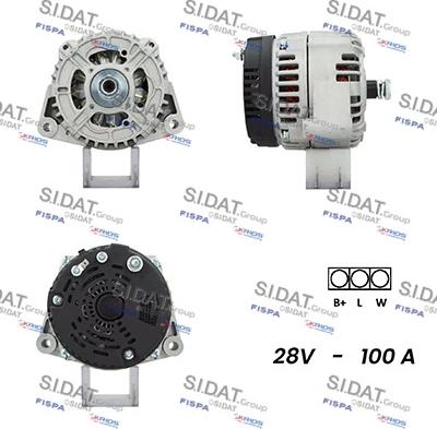 Sidat A24ML0059A2 - Alternator www.molydon.hr