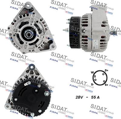 Sidat A24ML0030 - Alternator www.molydon.hr