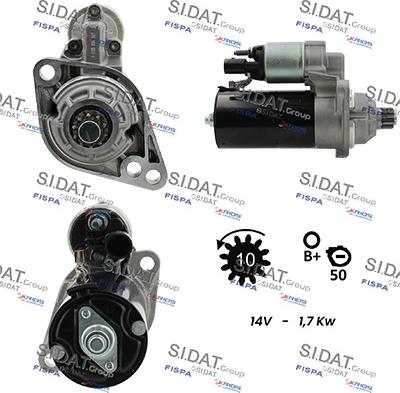 Sidat S12BH0951 - Starter www.molydon.hr