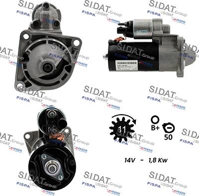 Sidat S12BH0910 - Starter www.molydon.hr