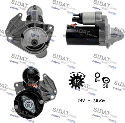 Sidat S12BH0912 - Starter www.molydon.hr