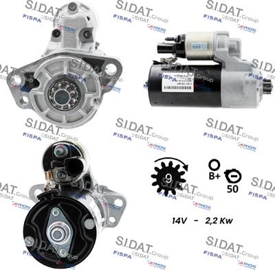 Sidat S12BH0931 - Starter www.molydon.hr