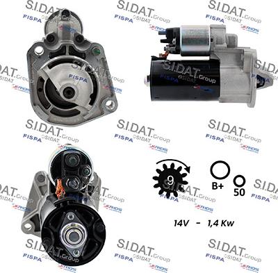 Sidat S12BH0497 - Starter www.molydon.hr