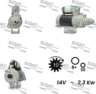 Sidat S12BH0469A2 - Starter www.molydon.hr