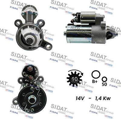 Sidat S12BH0480A2 - Starter www.molydon.hr