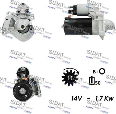 Sidat S12BH0430A2 - Starter www.molydon.hr