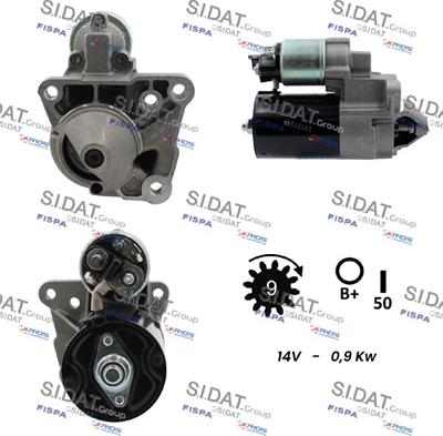 Sidat S12BH0475 - Starter www.molydon.hr