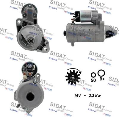 Sidat S12BH0598 - Starter www.molydon.hr