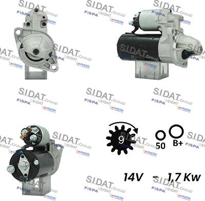 Sidat S12BH0535A2 - Starter www.molydon.hr