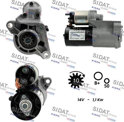 Sidat S12BH0649 - Starter www.molydon.hr