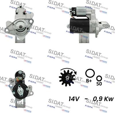 Sidat S12BH0644A2 - Starter www.molydon.hr