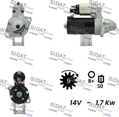 Sidat S12BH0609 - Starter www.molydon.hr