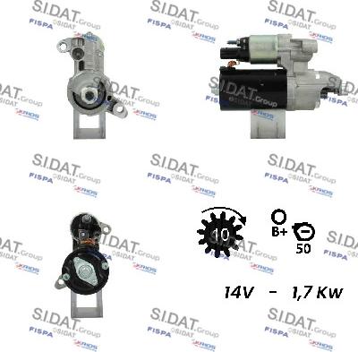 Sidat S12BH0600A2 - Starter www.molydon.hr