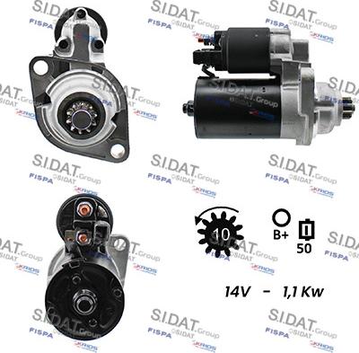 Sidat S12BH0630A2 - Starter www.molydon.hr