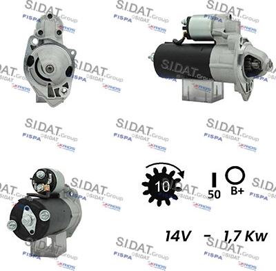 Sidat S12BH0674A2 - Starter www.molydon.hr