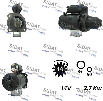 Sidat S12BH0670A2 - Starter www.molydon.hr