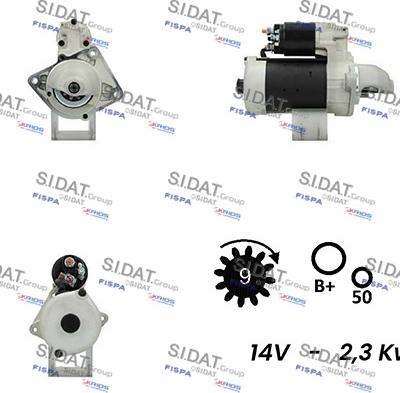 Sidat S12BH0098A2 - Starter www.molydon.hr