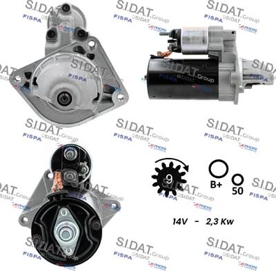 Sidat S12BH0098 - Starter www.molydon.hr